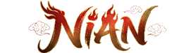The word “PELE" is illustrated with volcanic rock textures, surrounded by flames, a rainbow, water splashes, and tropical elements in a vibrant and dynamic style. Description generated by AI